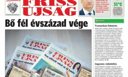 A Szatmári Friss Újság megszüntetésére