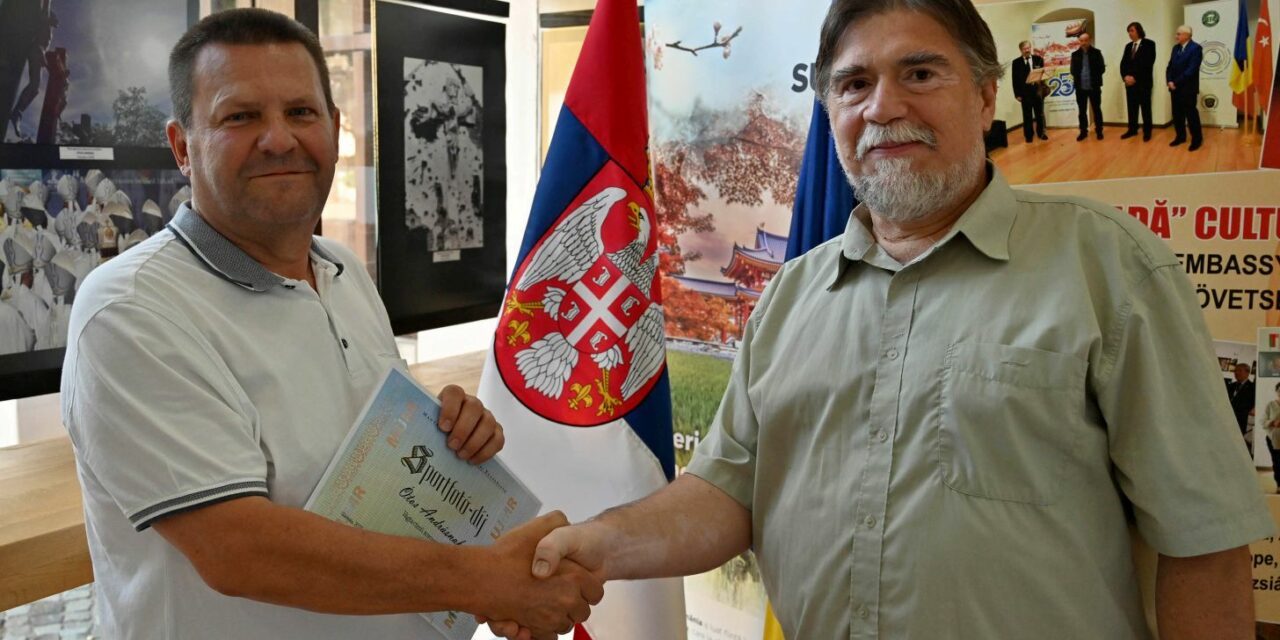 Díjazott újvidéki kollégánk kiállítása