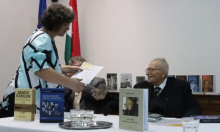 Egy fáradhatatlan intézményépítő köszöntése