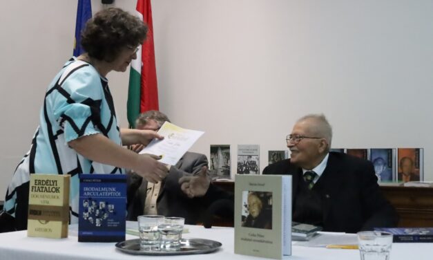 Egy fáradhatatlan intézményépítő köszöntése