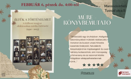 MÚRE-klub – Könyvbemutató Marosvásárhelyen